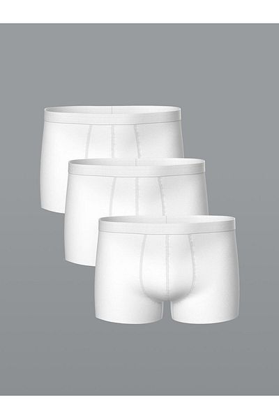 LC Waikiki Standard Fit Cotton Flexible Ανδρικό Boxer 3 τεμαχίων