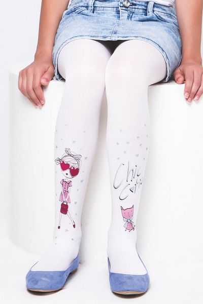 Daymod Star Patterned Children's Pantyhose