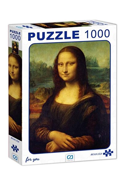 CA Games Mona Lisa 1000 Parça Puzzle