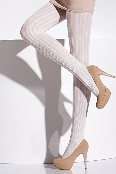 Daymod Sonya Koton Pantyhose Bone