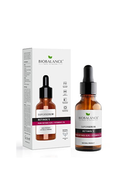 Biobalance سيروم ريتينول إي الفائق - ريتينول نقي 0.3% + فيتامين إي 2%، 30 مل
