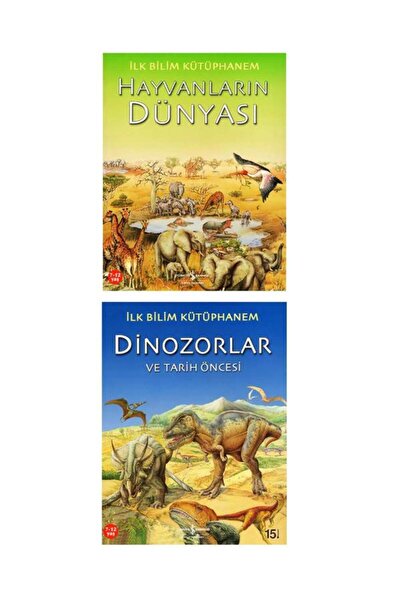 TÜRKİYE İŞ BANKASI KÜLTÜR YAYINLARI Hayvanların Dünyası ve Dinazorlar ve Tari...