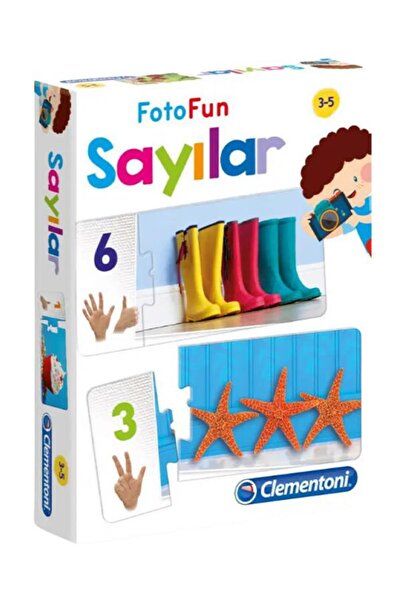 CLEMENTONI Play And Learn Photo Fun Numbers 64281 /