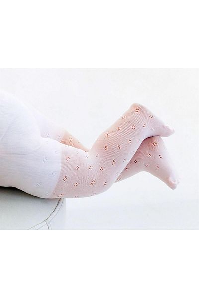 Daymod Pink Island Baby Socks (4 Dots) Pantyhose