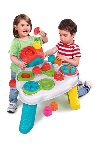 Genel Markalar 17704 Soft Clemmy - Yumuşak Blok Duyusal Aktivite Masası - 10 parça 10-36 ay