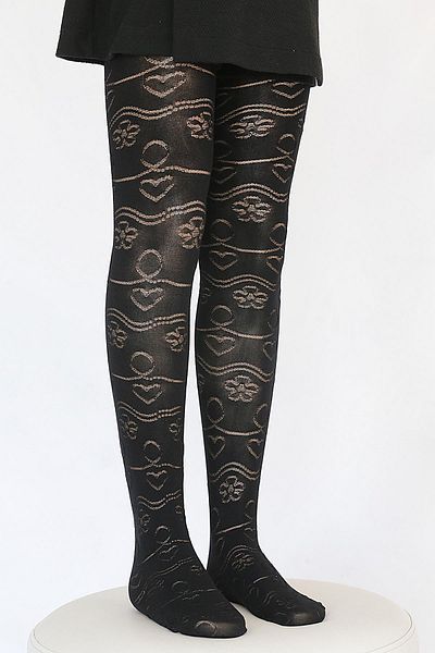 Daymod Icon Kids Pantyhose Black