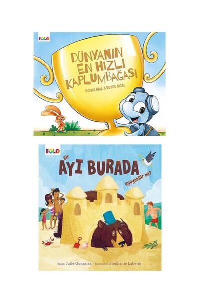 Eolo Yayıncılık هل يمكن للدب النوم هنا ومجموعة السلحفاة الأسرع في العالم