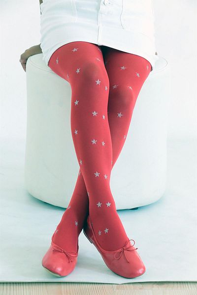 Daymod Asel Kids Pantyhose RED