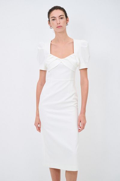adL Short Sleeve Midi Dress