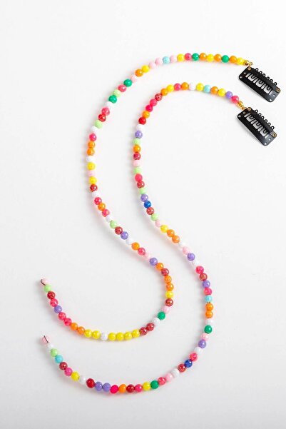 New Obsessions Accesoriu pentru păr cu mărgele Snur pentru păr Pachet de 2