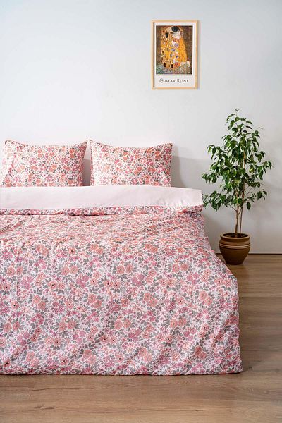 Rivaİstanbul Set cuvertură dublă Pink Spring