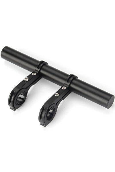 Choice حامل ممتد لمقود الدراجة أسود 20 سم 10/20/30 سم، حامل مصباح أمامي للدرا...