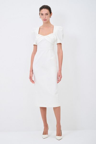 adL Short Sleeve Midi Dress