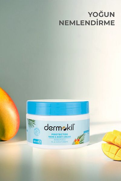 Dermokil Doğal Mango Özlü El Ve Vücut Kremi 250 ml