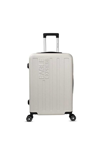 EAGLE EXPRESS عربة VENTURE ABS صلبة مقاس 28 بوصة بيضاء