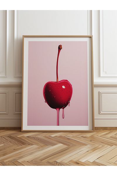 HOMEPACK Единична картина в дървена рамка, единичен плакат, картина TK/1020