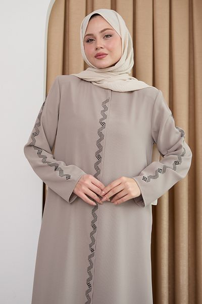 InStyle Ferace bej cu model de piatră spiralată
