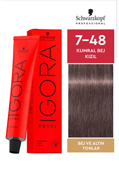 Igora Igora Royal 7-48 Kumral Bej Kızıl 60 ml