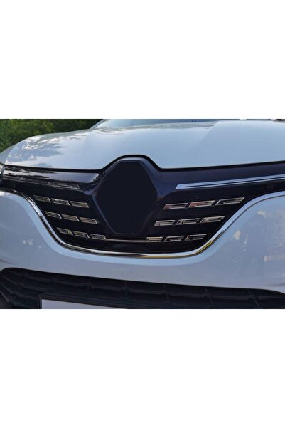 Royal Chrome Renault Megane 4 Krom Ön Panjur 2021 ve Sonrası