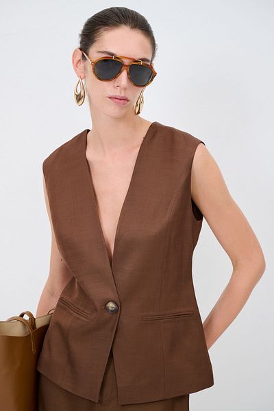adL Single Button Vest