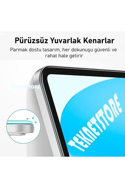 TEKNETSTORE İpad 11.nesil A16 11inç / 10.nesil 10.9 inç Tablet Nano Ekran Koruyucu Esnek Kırılmaz