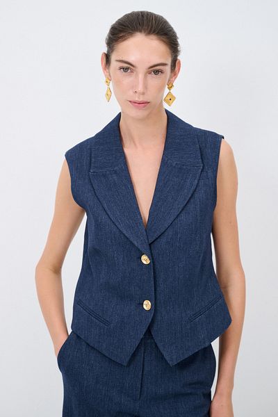 adL Flannel Pocket Vest