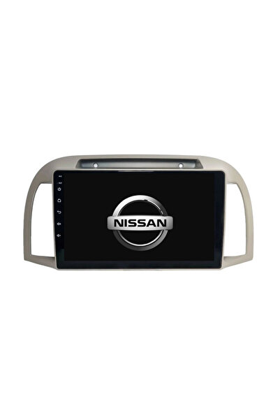 Blueway Nissan MİCRA Araç Multimedya Android Ekran Carplay Navigasyon Double Teyp 2+32 9" 02-10 Bej BLUEWAY