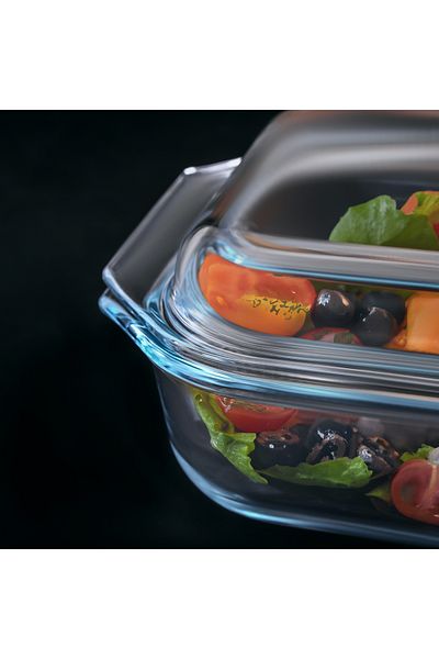 ROYALFORD 1.35 L Glass Baking Dish with Lid-RF12204