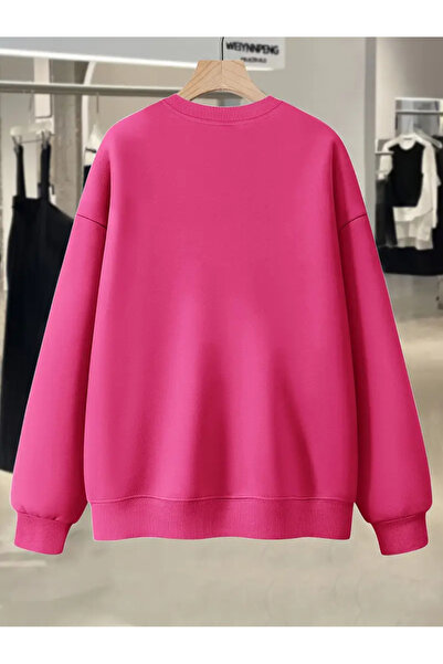 PENTHİLUS Women's Casual Inspirational Quote Printed Round Neck Long Sleeve Letter Printed All Seasons Blouse