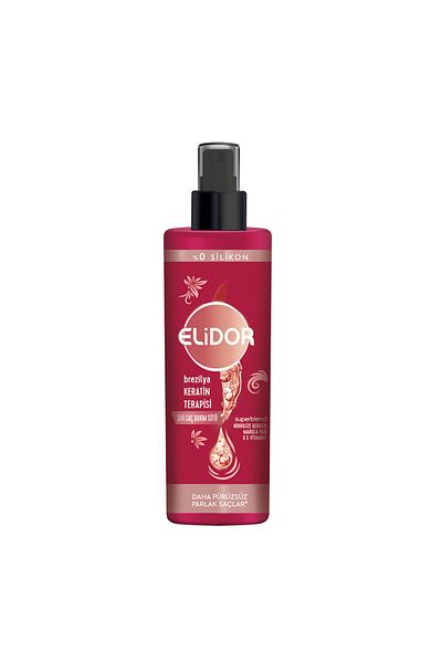 Elidor Liquid Hair Care Milk Brazilian Keratin Therapy 200 ml