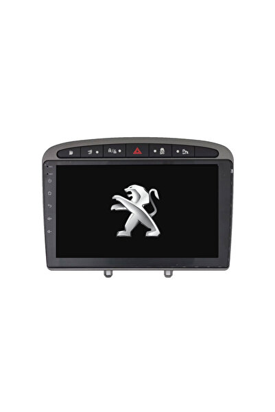 Blueway Peugeot 308-408 Araç Multimedya Android Ekran Carplay Navigasyon Double Teyp 2+32 9" 08-13 Gri BLUEW