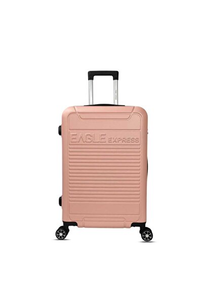 EAGLE EXPRESS DEFENDER ABS HARD TROLLEY 24 inch BABY PINK
