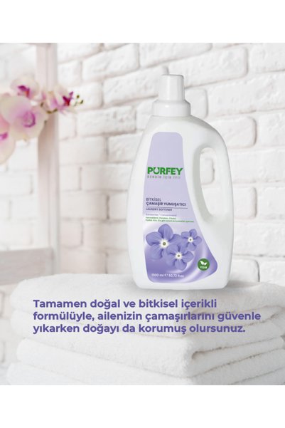 PURFEY Bitkisel Çamaşır Yumuşatıcı 1500 ml