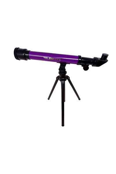 Salamandra Salamadra Kids Interactive Astronomical Toy Telescope, Purple