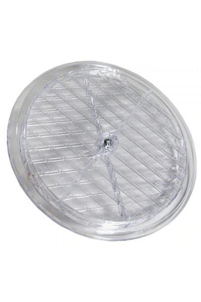 Güven Plastik 18cm Transparent Glass Vent - Kitchen Window Vent