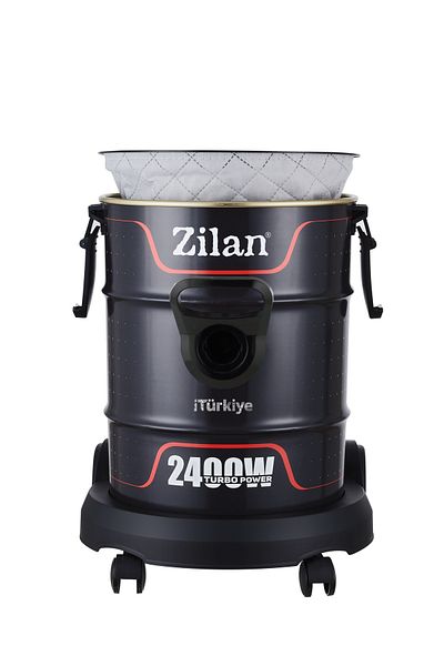 Zilan Aspirator Zilan ZLN2006, Putere 2400W, Putere aspirare 200W, Functie de suflare, Capacitate 21L