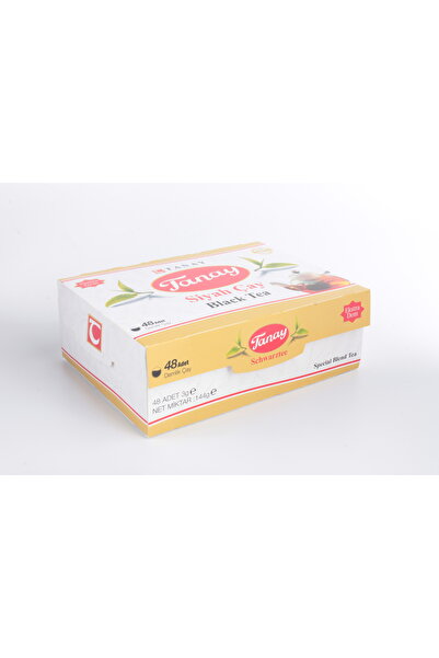 Tanay Demlik Poşet Çay 3 gr X 48 Li 144 gr Yaprak Çayı Siyah 100% Ithal Süzen Black Tea.