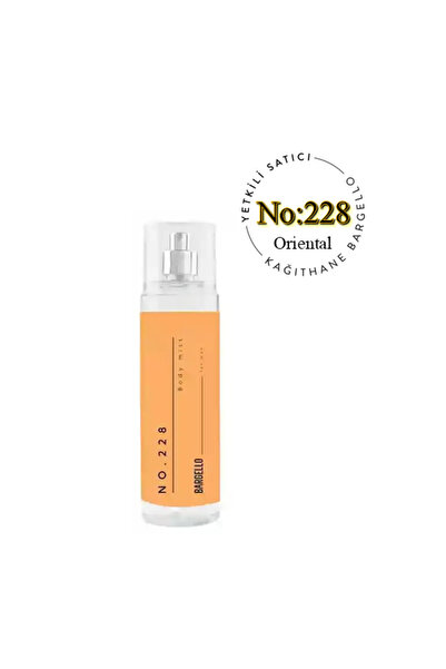 Bargello No:228 Body Mist Kadın 210 ml Edt Oriental - Mnms210no228bm