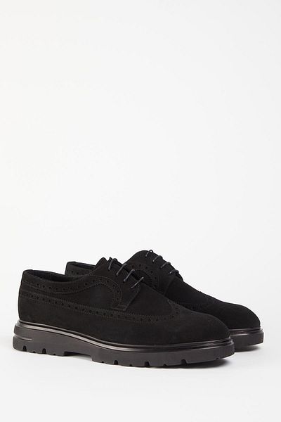 Galliano Shoes Oxford Genuine Leather Black Opening Eva Ready Sole Classic Shoes