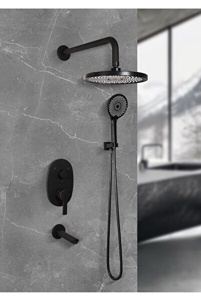 ZEK BANYO Banyo Bataryası Dahil Ankastre Panel Duş Seti 6 yıl garanti