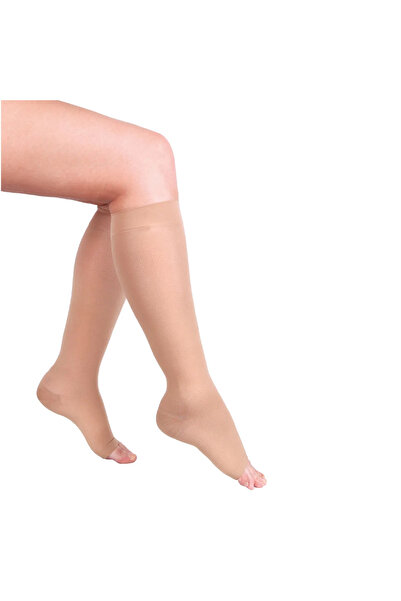 PROVARİS PLUS Ccl-2 KISA Diz Altı Burnu Açık Çorabı 23-32mmhg