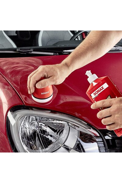 Sonax Renkli Nano Parlatıcı Ve Koruyucu Cila Kırmızı 250 ml