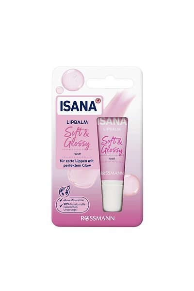 ISANA Soft & Glossy Lip Care Cream 15 Gr