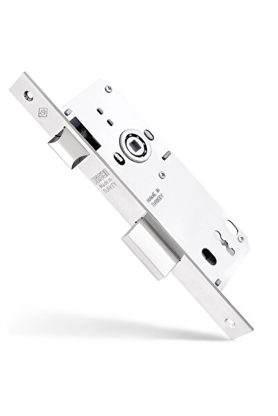 Geylani Tursan 304/T-45 Încuietoare suplimentară nichel plat pentru uși din lemn