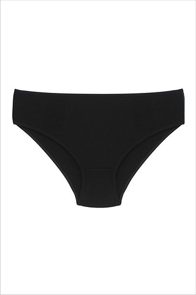 İki Yıldız Bamboo Bikini - Black 6-Pack Panties