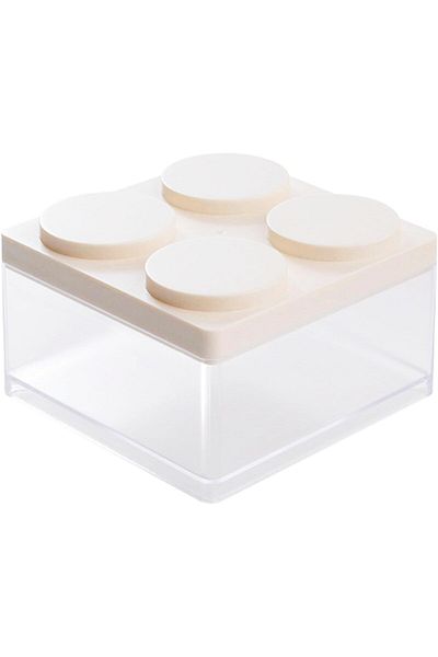 COOYA Storage Box, Cute Plastic Multipurpose Desk Organizer for Cosmetics Jewelry Snacks Office Supplies