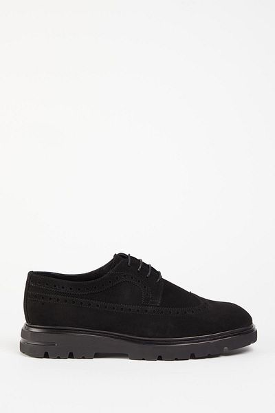 Galliano Shoes Oxford Genuine Leather Black Opening Eva Ready Sole Classic Shoes