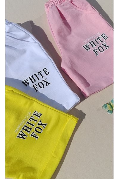 siyalife Παιδικό σορτς Unisex 3 τεμαχίων με ελαστική μέση και τσέπες