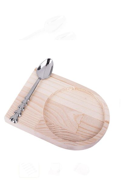 RFG HEDİYELİK VE BASKI Heart Metal 6-Piece Teaspoon