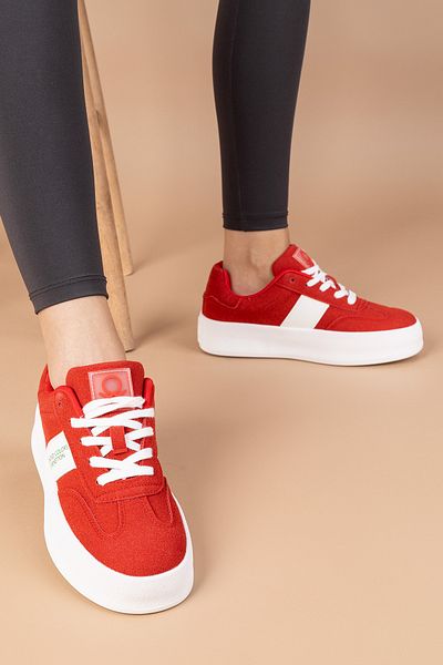 Getcho Women's Red Sports Shoes - Hampton Bni-11241